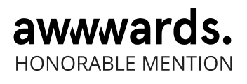 Logotipo awards honorable mention