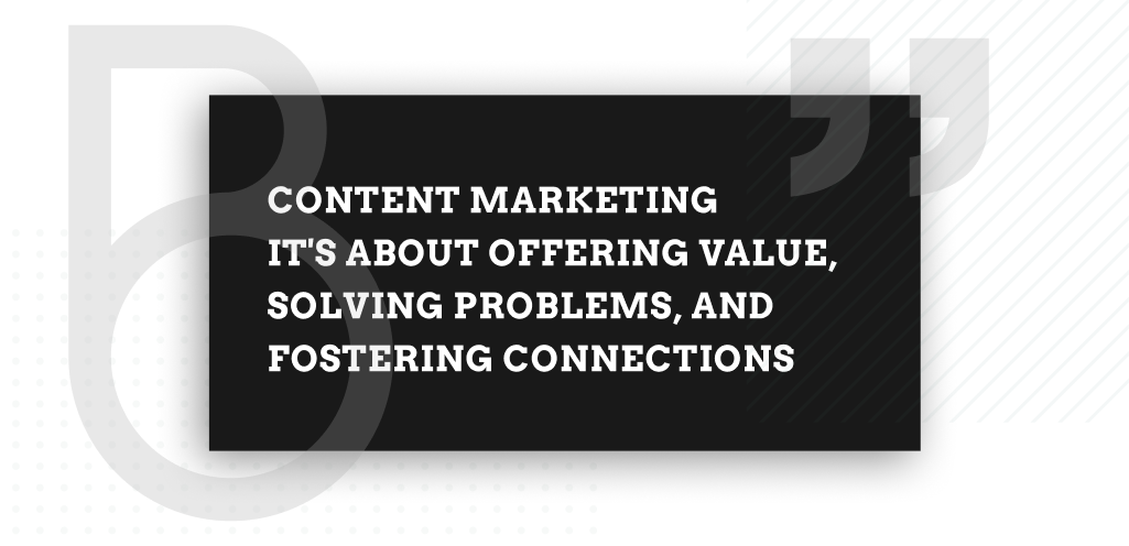 Tell stories people want to buy with a Content Marketing strategy 